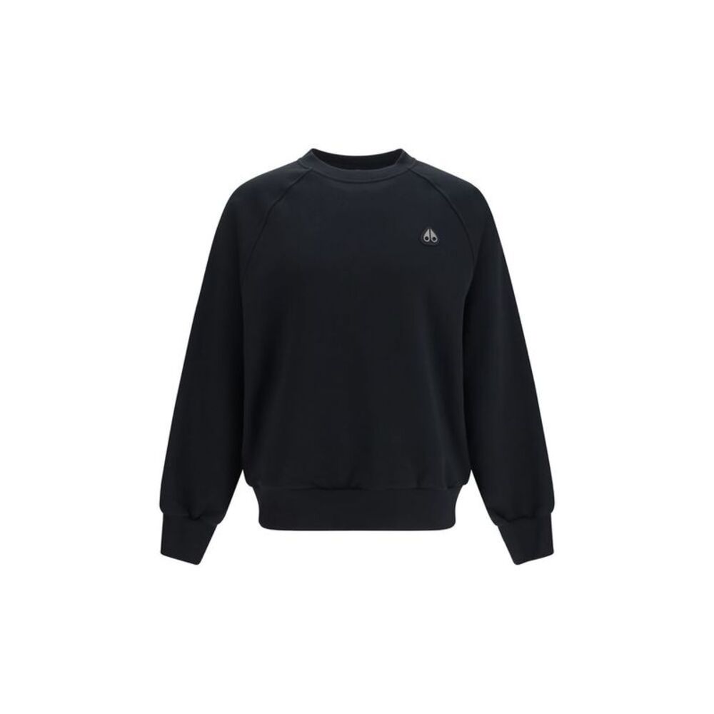 Moose Knuckles Black Polyester Men's Sweatshirt